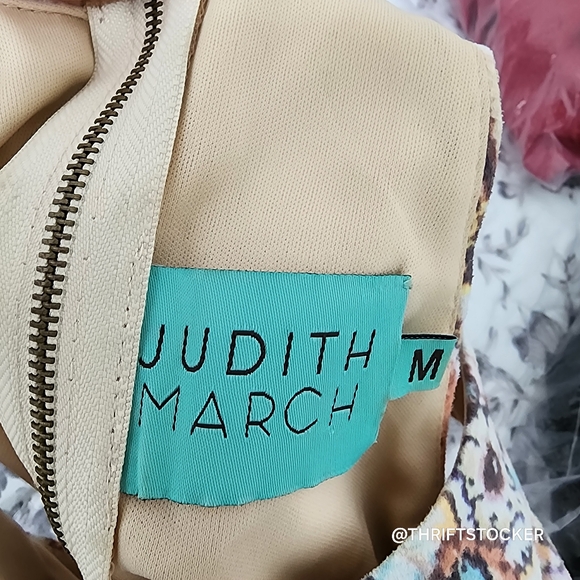 Judith March Floral Multicolor Sleeveless Dress - Picture 7 of 8